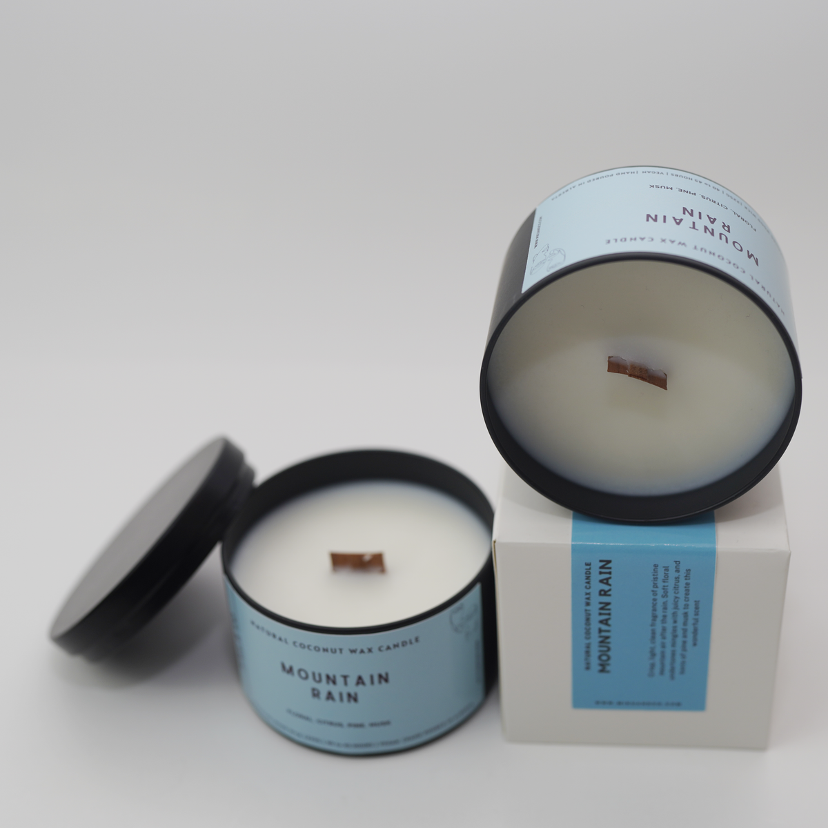 Mountain Rain Coconut Wax Candle