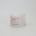 Musk Natural Coconut wax candle | Crackling Wood Wick
